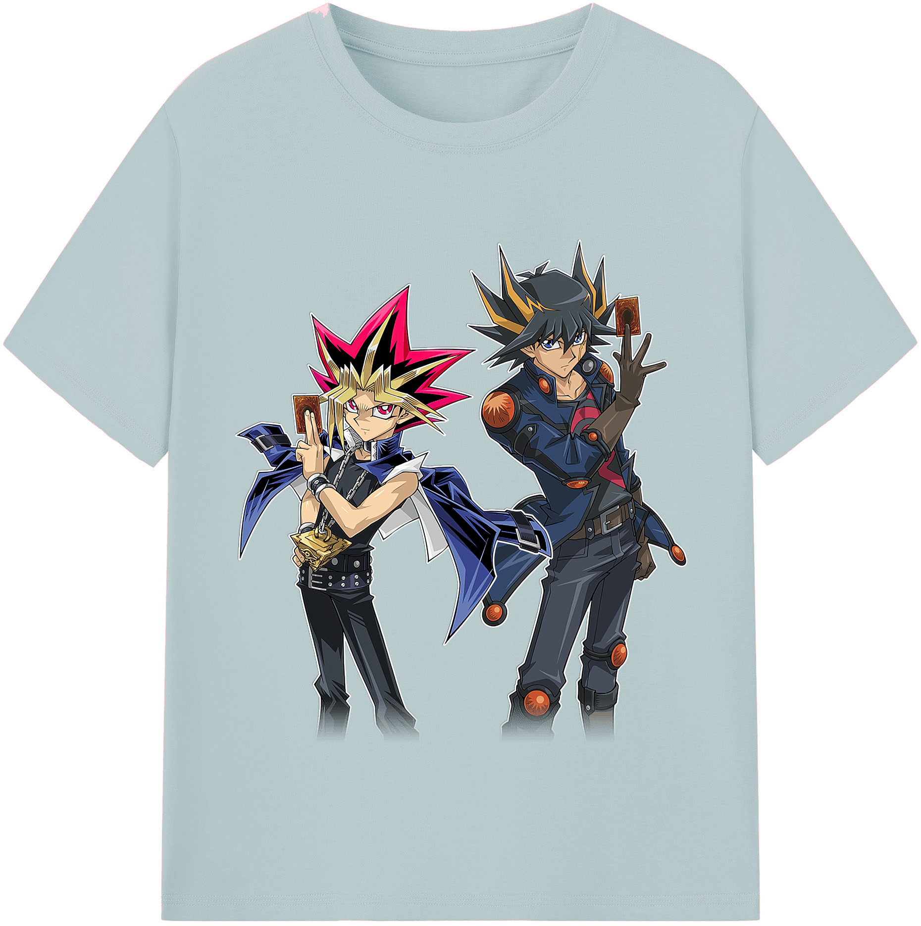 （画像用） 遊☆戯☆王 Yu-Gi-Oh! 綿100％半袖Tシャツ（フロントプリント）